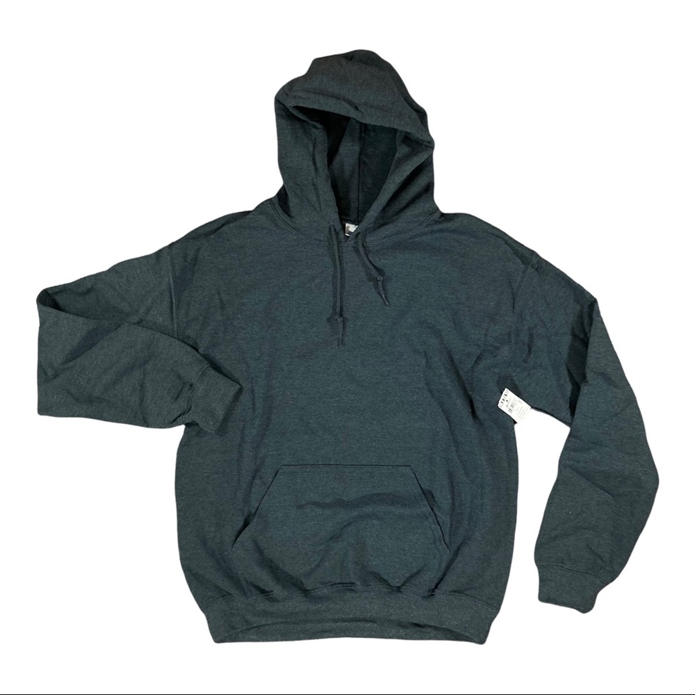 Mens hoodie big 5 new with tags size medium 1 pocket gray long sleeve SKU 173
